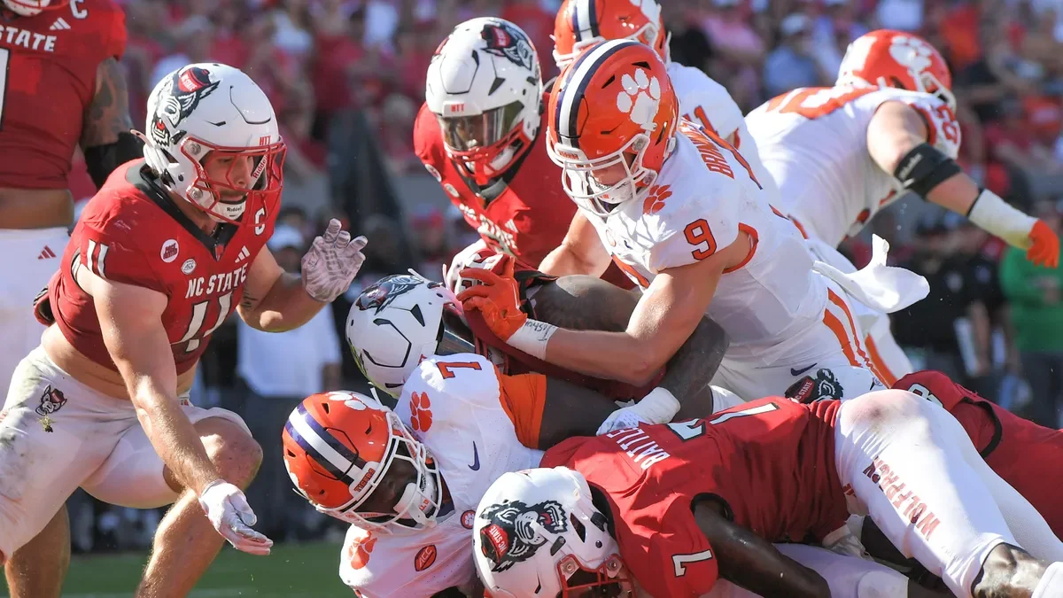 Clemson's Struggles Continue with Loss to NC State