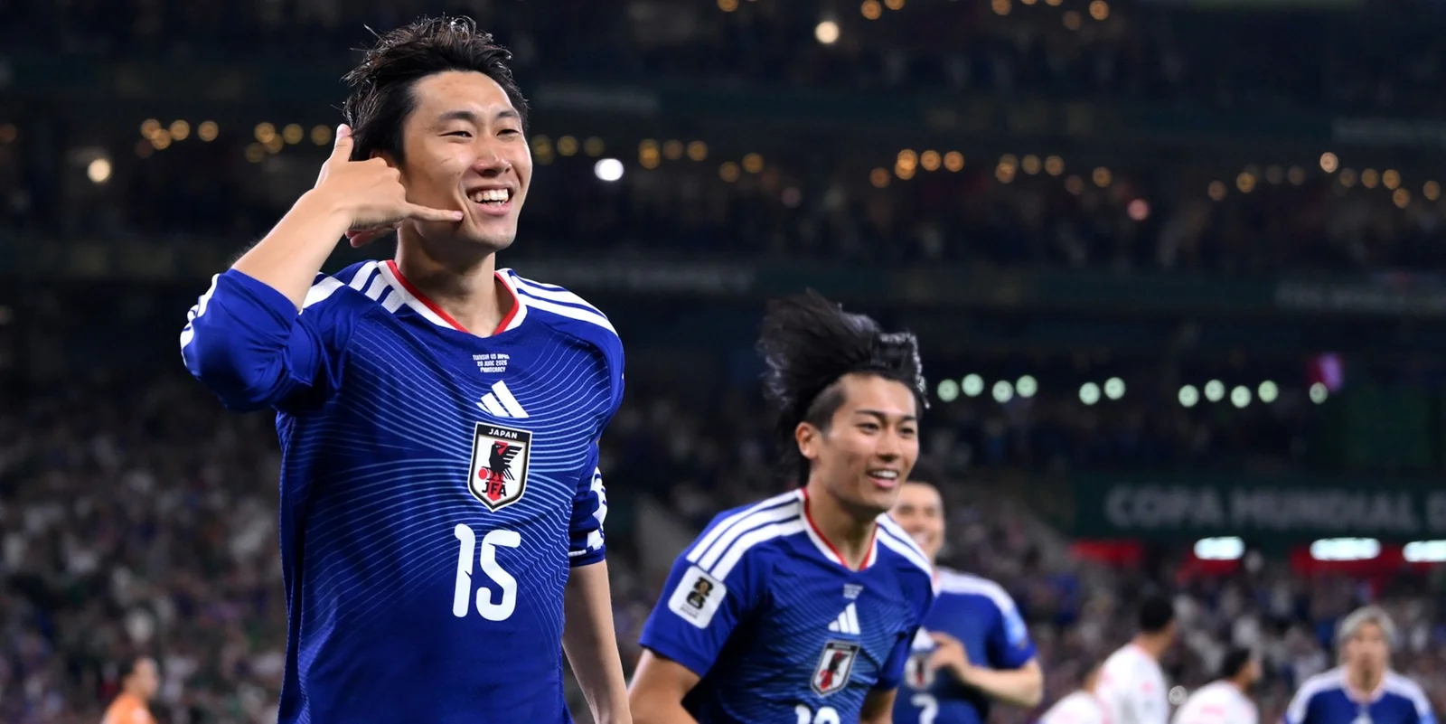 Japan routs Tunisia 4-0 in Monterrey as WC 2026 stats centre goes live