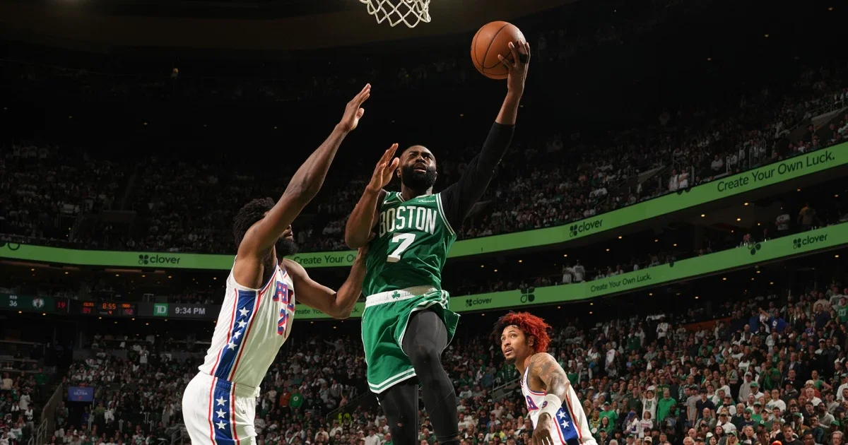Brown blasts referees, labels Embiid a flopper after Celtics' playoff exit