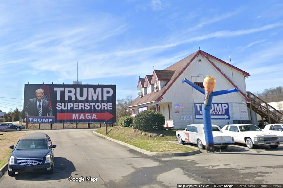 Knoxville Trump memorabilia shop shutters amid fading demand