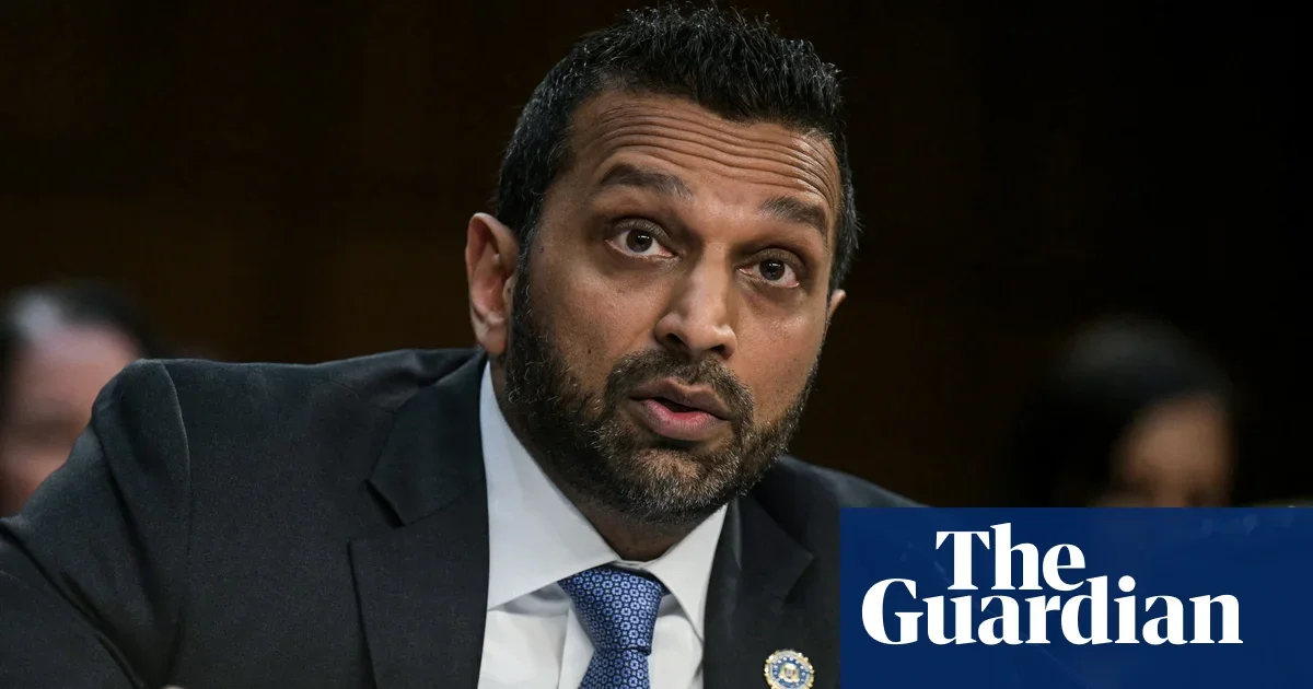 Patel files $250M defamation suit against The Atlantic over FBI drinking claims