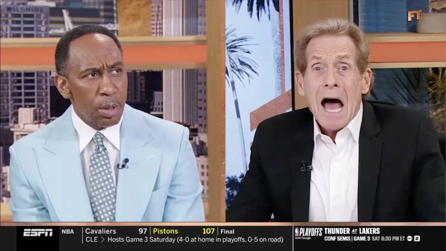 Bayless Returns to First Take, Sparks Buzz but Not Fire Yet