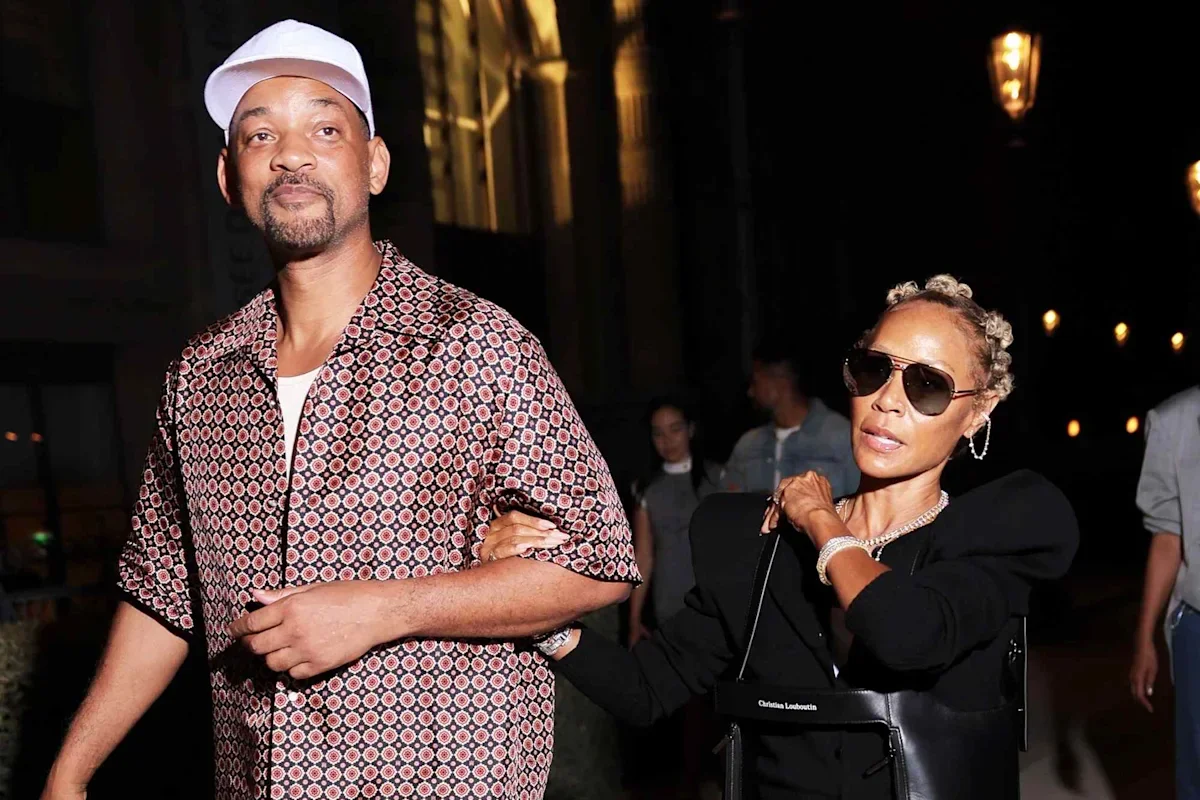 Paris Night Out: Will and Jada Share Arm-in-Arm Moment
