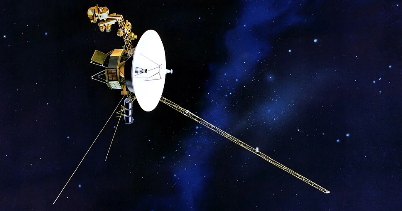 Voyager 1's two-day command cycle as it drifts toward interstellar space
