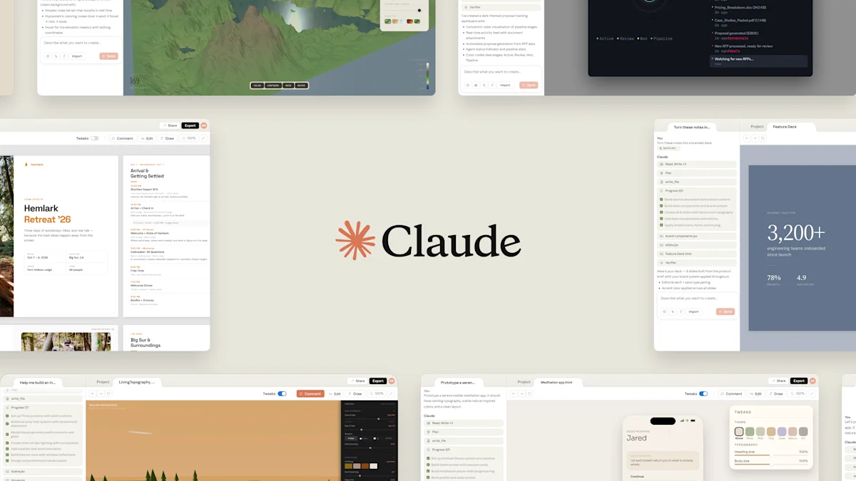 Anthropic unveils Claude Design, a visual design assistant for teams