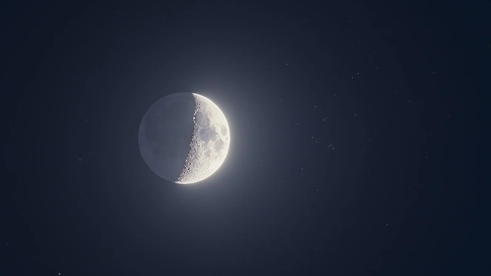 Crescent Moon Tags Beehive Cluster as Planets Line Up After Sunset
