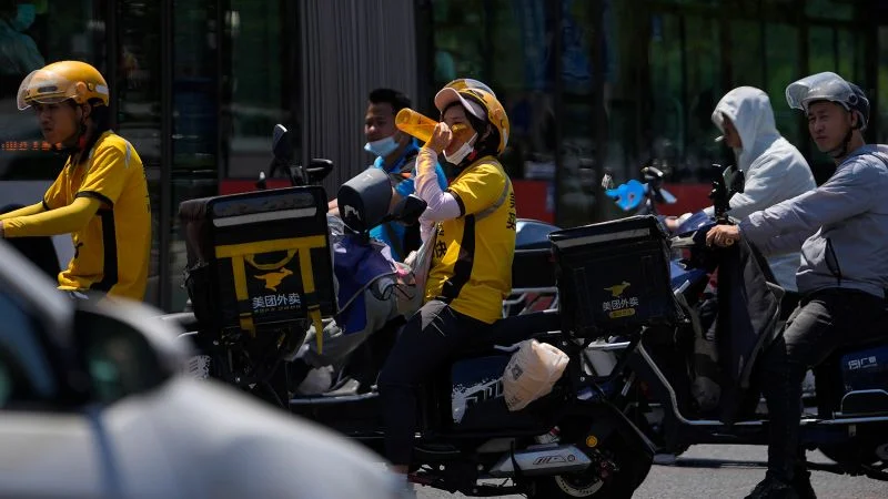 Record-breaking heatwave hits Beijing and Northern China.