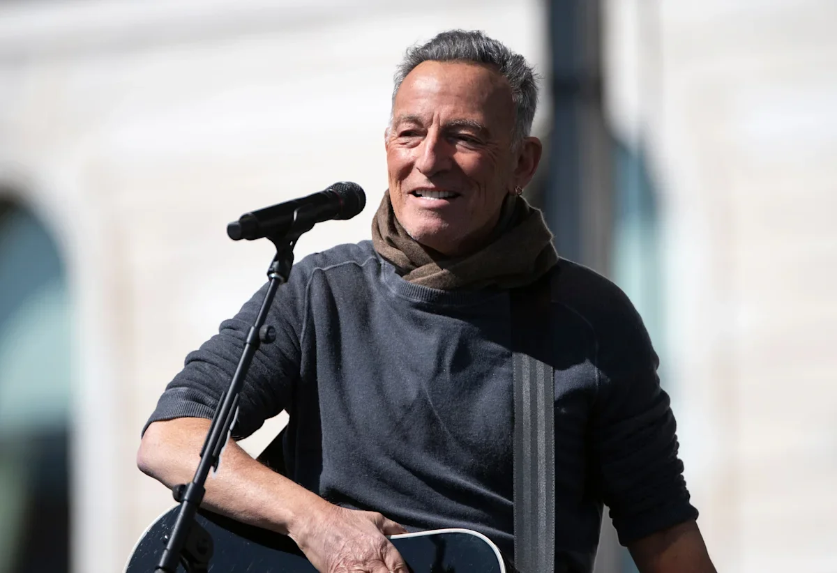 Springsteen rails against Trump, but says his band is built for hard times