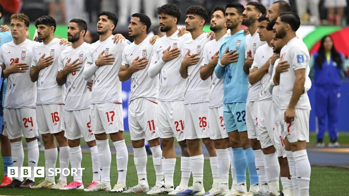 Iran Leaves Locker Room Peace Message After World Cup Draw With Belgium