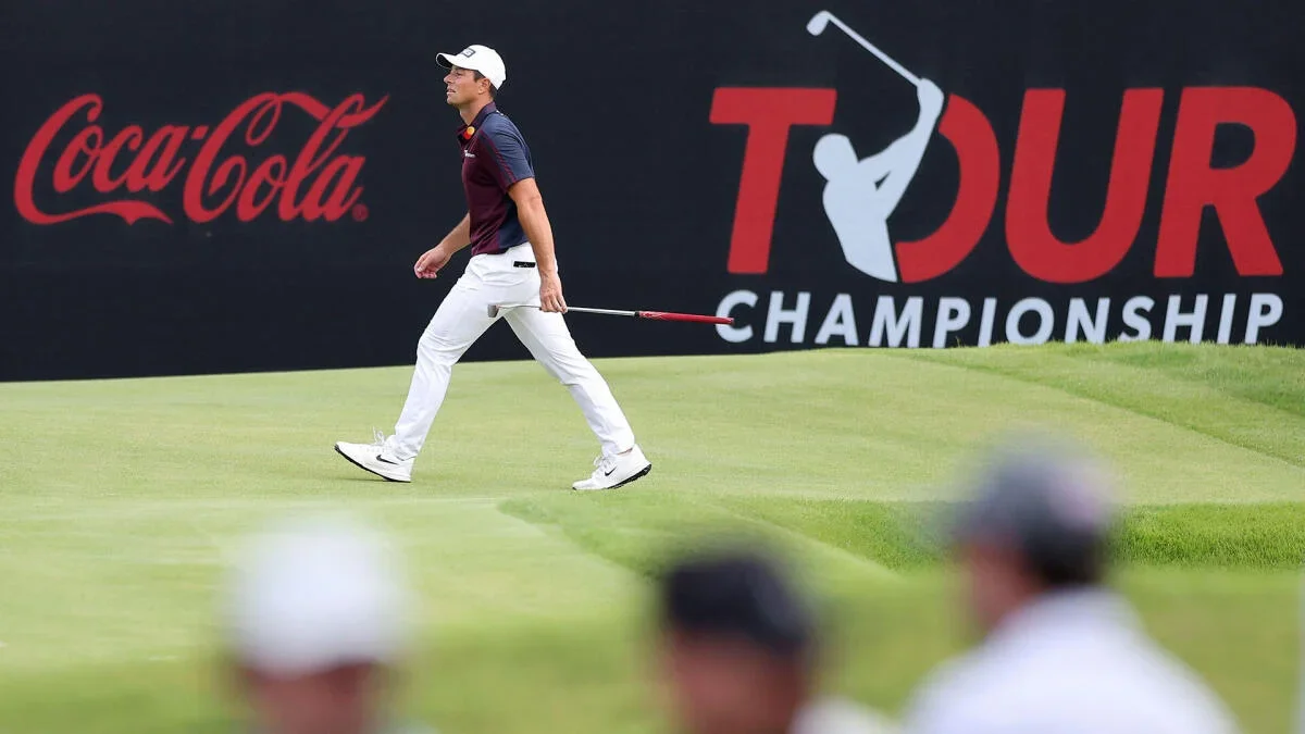 Hovland and Gerard share 13-under Tour Championship lead at East Lake