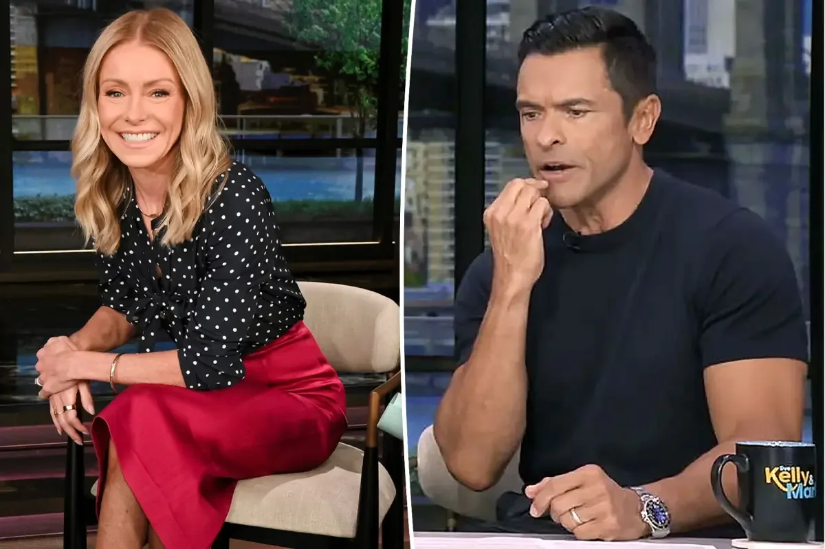 Gum graft sidelines Kelly Ripa from Live, Mark Consuelos reveals