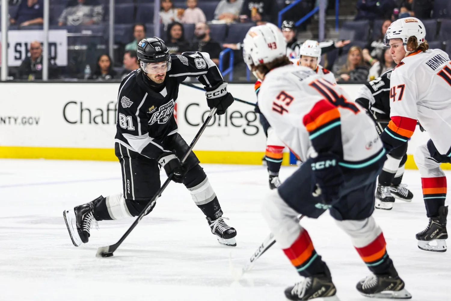 Reign Kick Off Calder Cup Playoffs at Home Against Firebirds