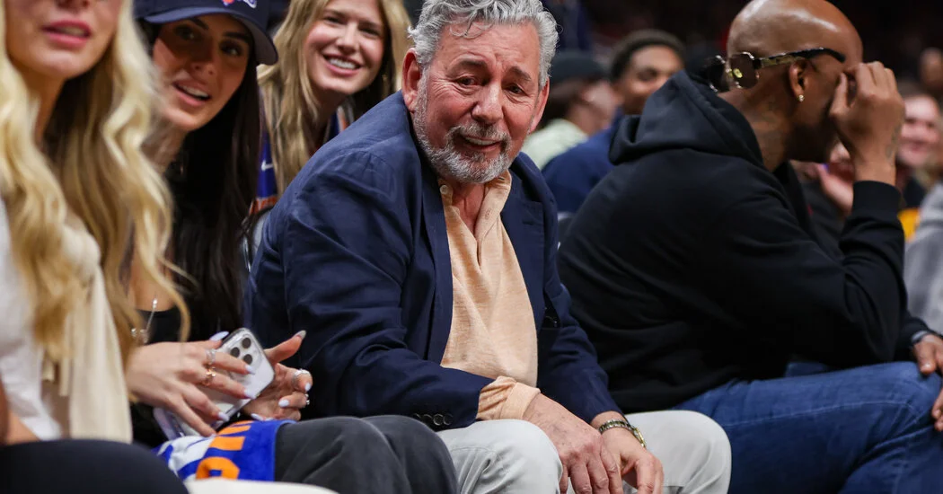 Dolan’s Public Feud Dims Knicks’ Finals Spotlight