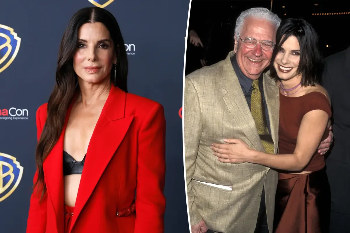 Bullock marks Father's Day with intimate throwbacks to her dad and kids