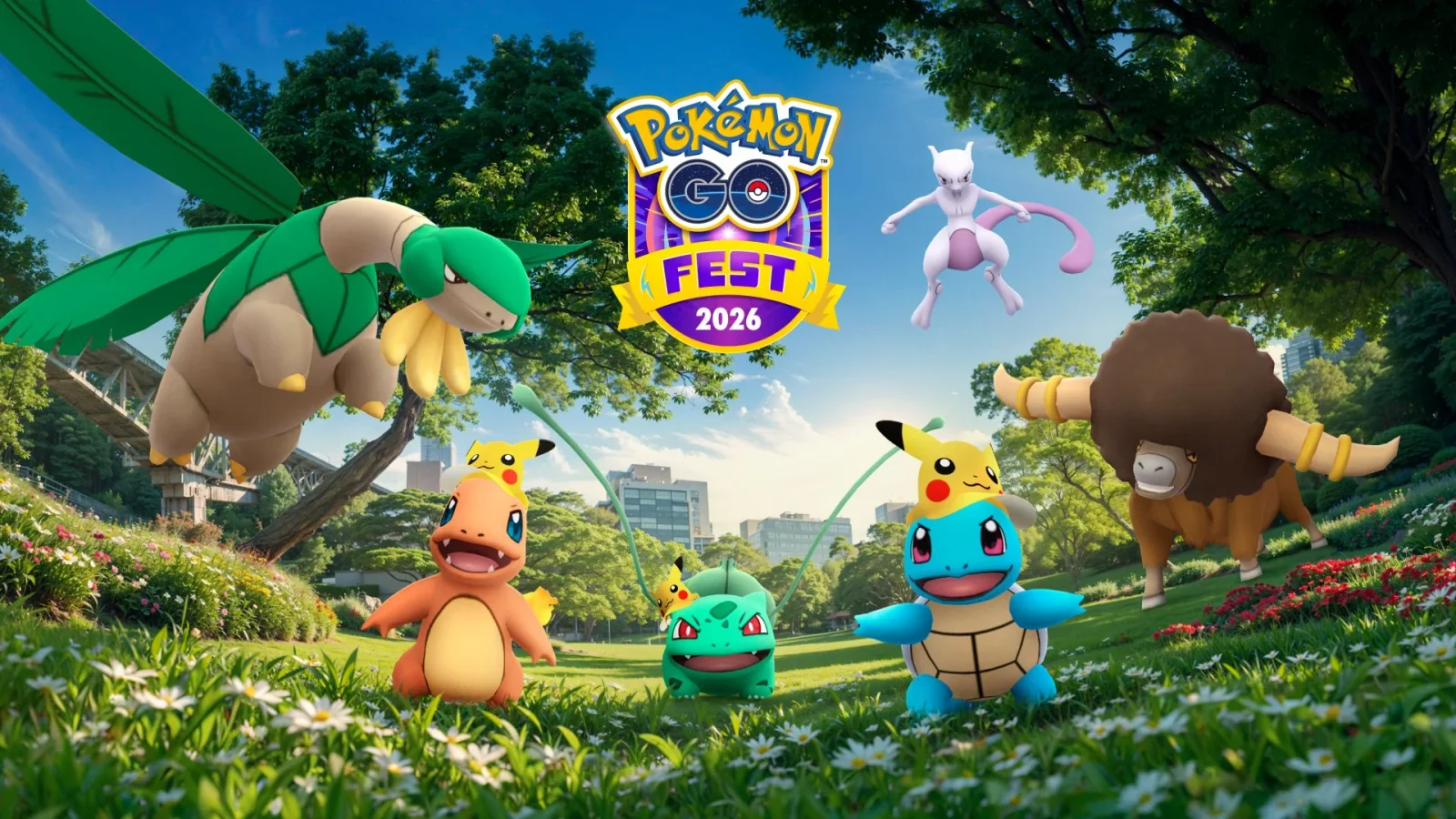 Pokémon GO Fest 2026 Global Debuts Mega Mewtwo X/Y and Zeraora