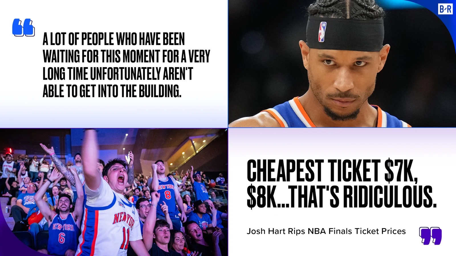 Hart Blasts Sky-High Finals Tickets Ahead of Knicks-Spurs MSG Clash