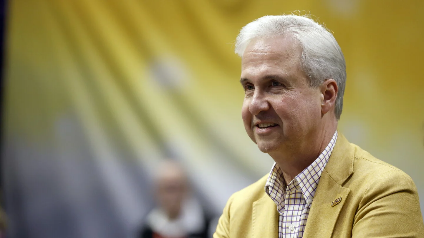 LSU president bets chaos can spur antitrust exemption for college sports