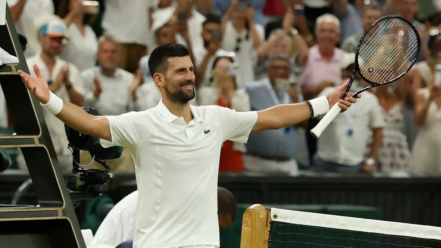 Djokovic Surges Past Time in Wimbledon Marathon, Reaches Semifinals at 39