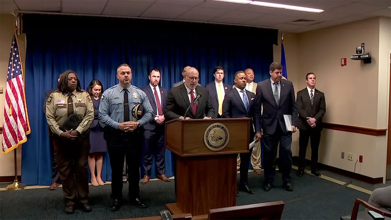 45 Minneapolis gang members charged in federal crackdown.