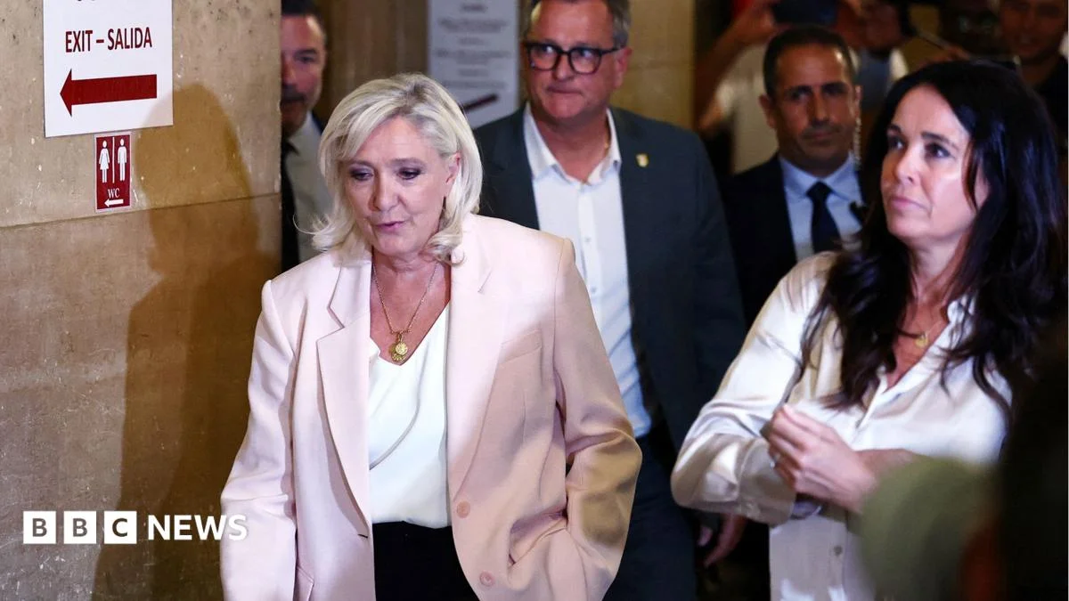 France Court of Appeal reduces Le Pen ban but orders electronic tag, leaving presidential bid in limbo