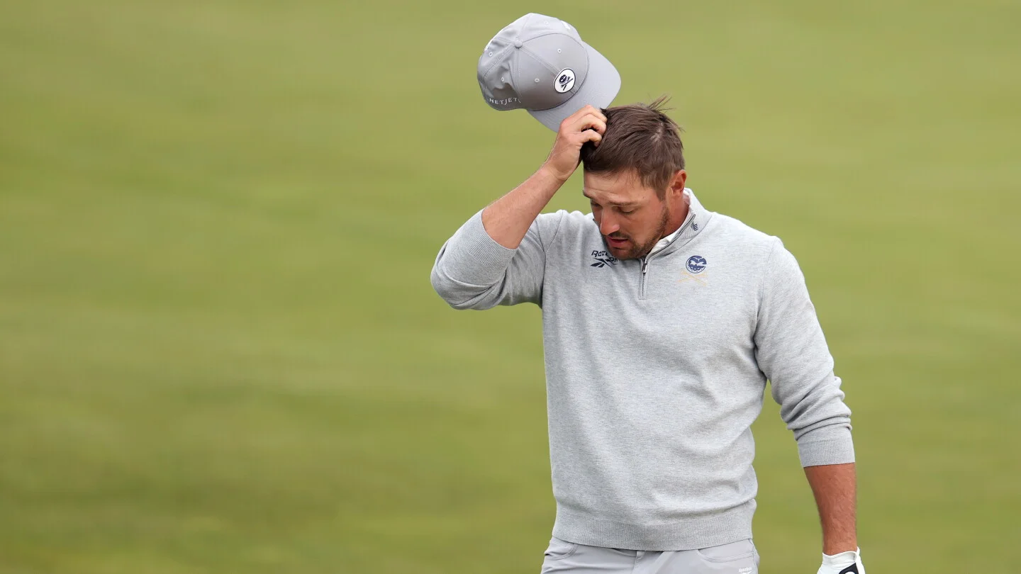 DeChambeau's late charge falls short as PGA Championship field narrows