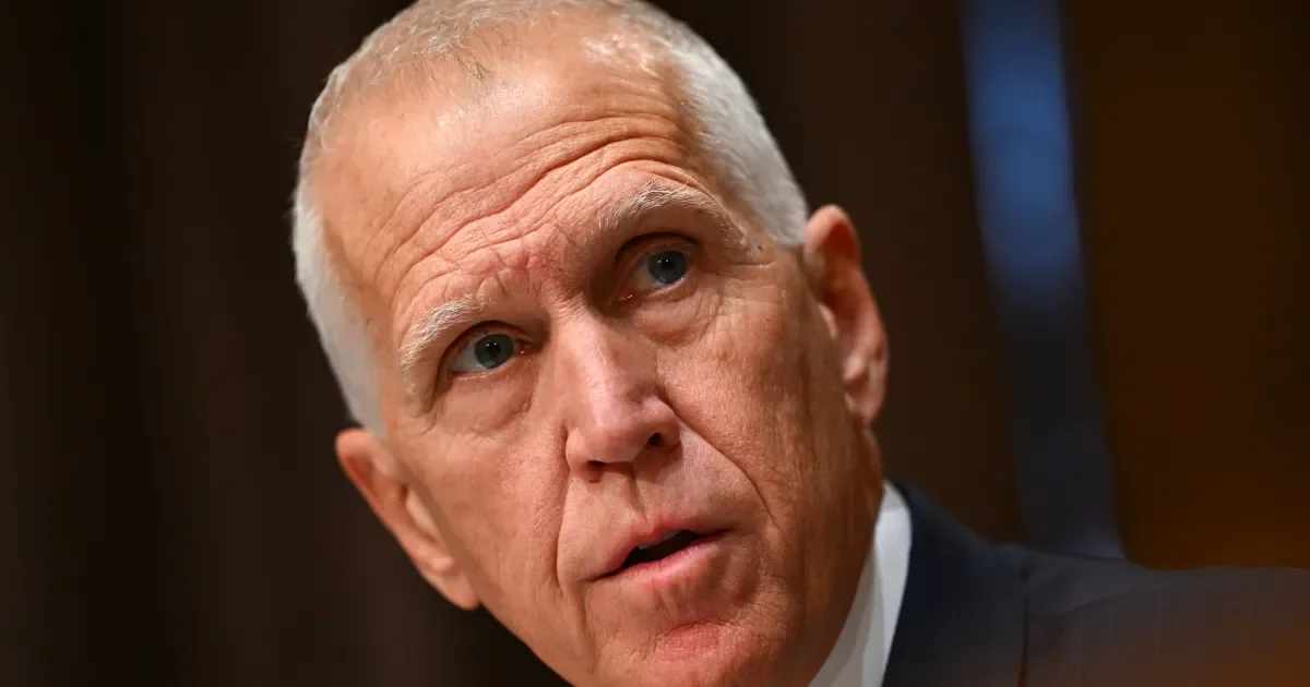 Tillis rails against Hegseth over impulsive defense shakeups