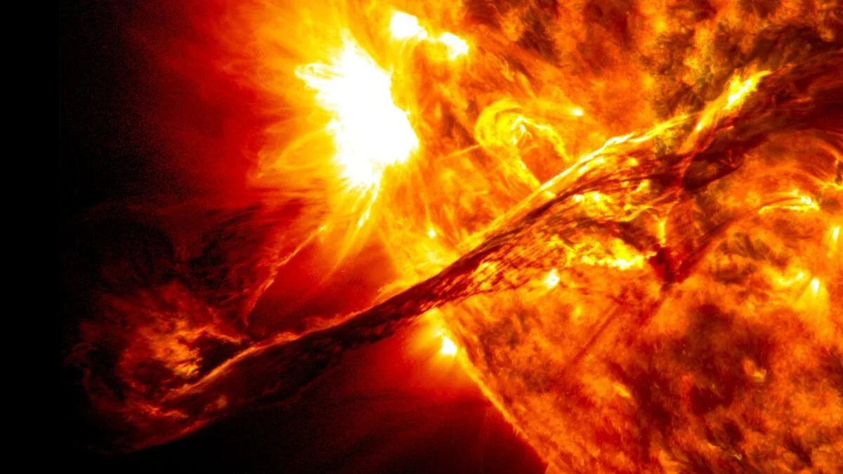 Hidden Edge of a Solar Eruption Unmasks Gaps in Space-Weather Forecasts