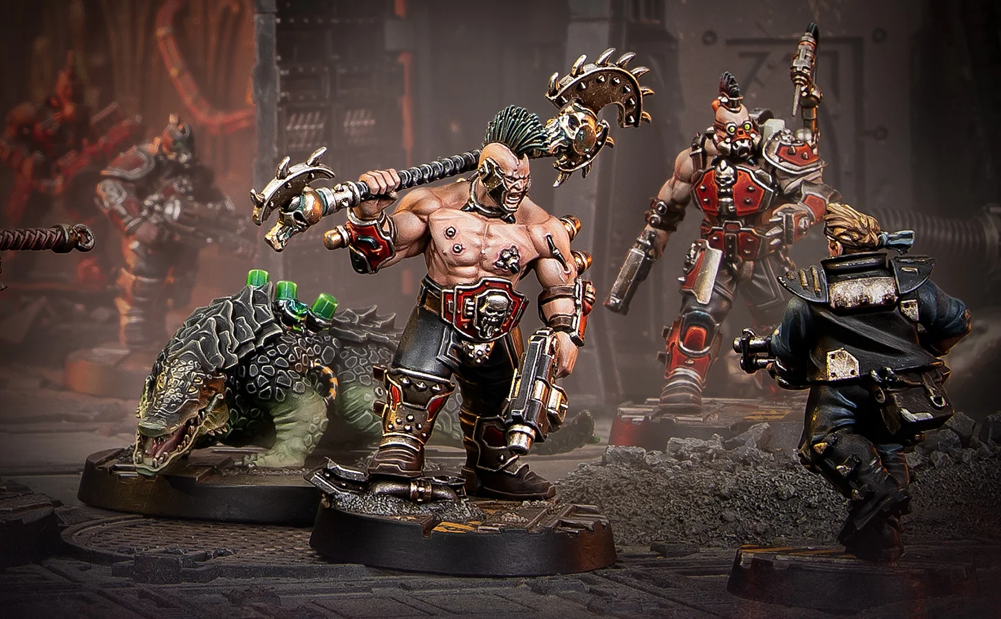 Brutish House Goliath Expands Necromunda with Forge Bosses, Sumpkrocs and New Campaign Rules
