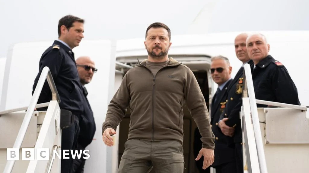 Zelensky's Diplomatic Tour in Rome: Meeting with Pope Francis and Italian President.