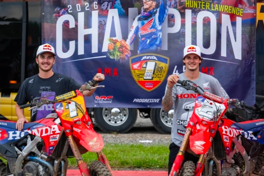 Darren Lawrence dismisses claims Jett let Hunter win the Motocross title