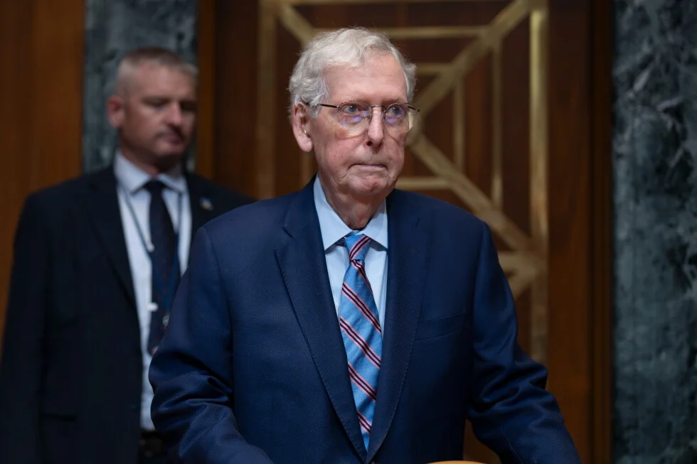 McConnell addresses GOP leaders as health rumors swirl during hospitalization