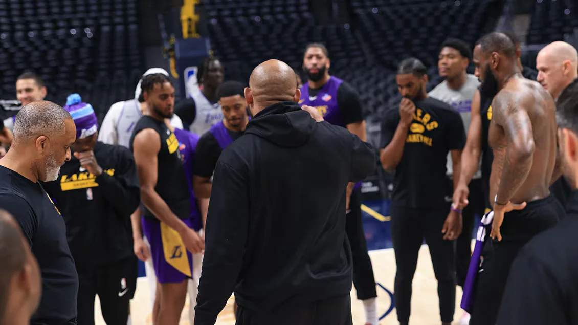 Lakers face Nuggets in Western Conference Finals rematch.