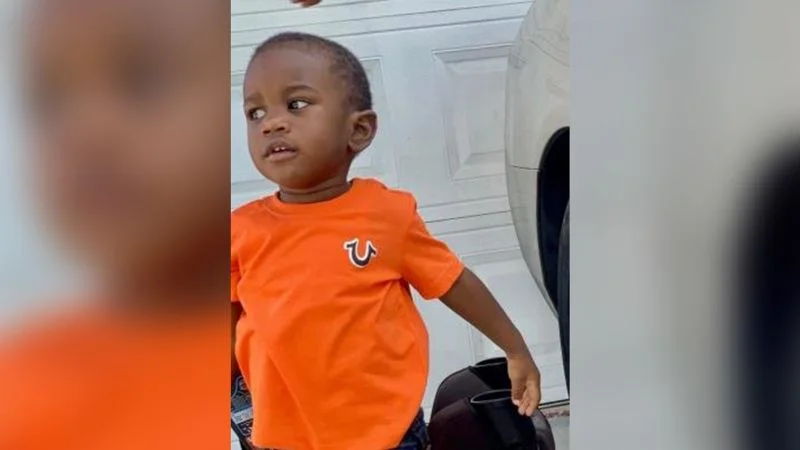 Father charged with murder and stabbing after son found in alligator's mouth.