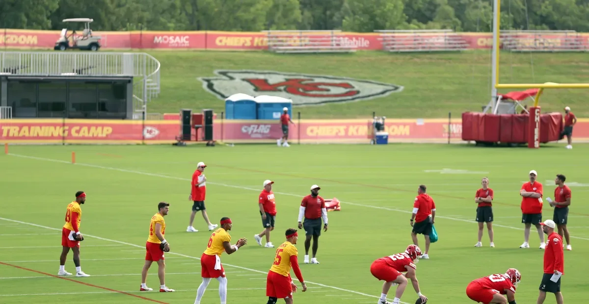 Chiefs Kick Off Camp Day 1 in St. Joseph With Morning Practice