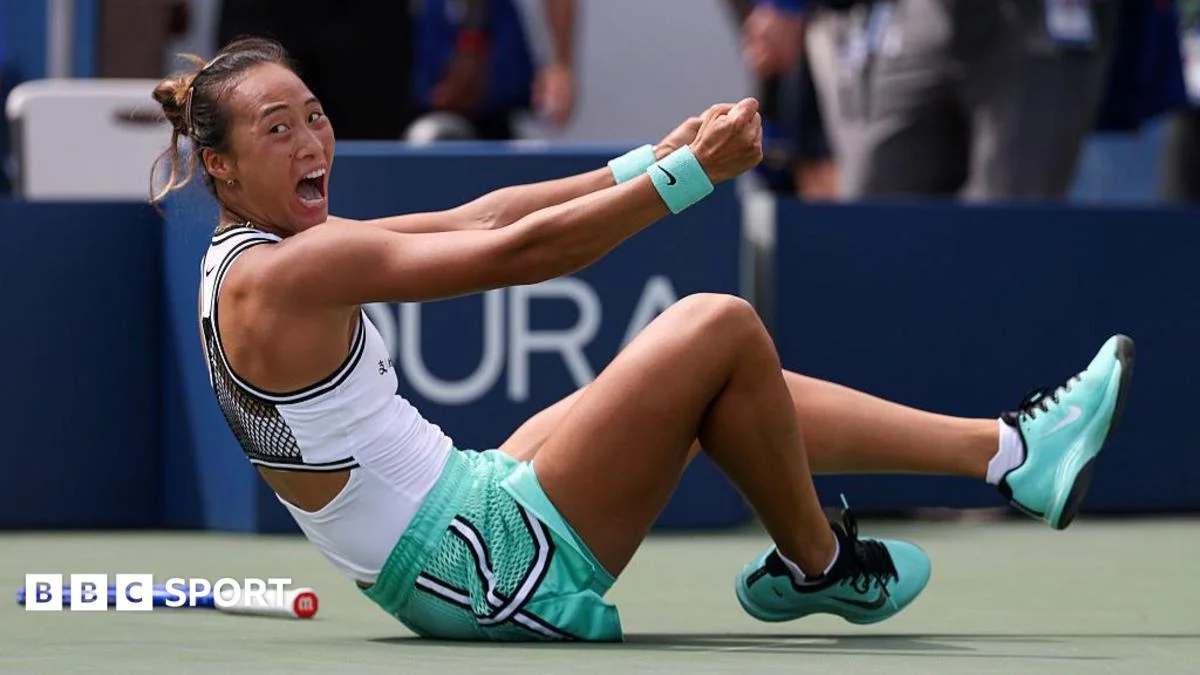 Zheng Qinwen storms back from match point to reach US Open fourth round
