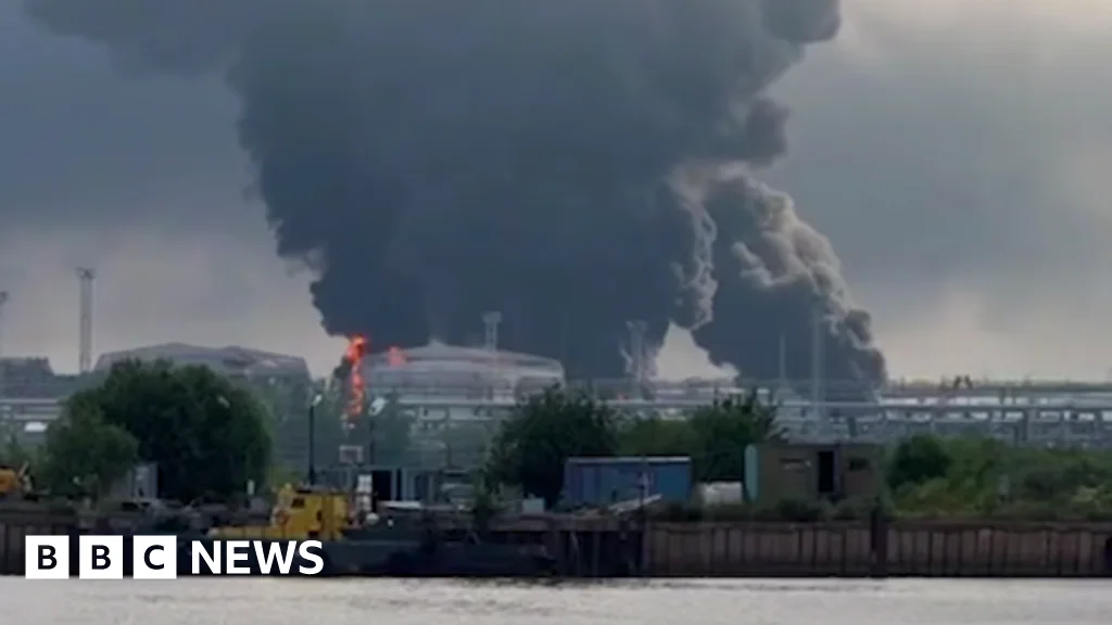 Ukraine targets Russia’s energy hub with St. Petersburg strike