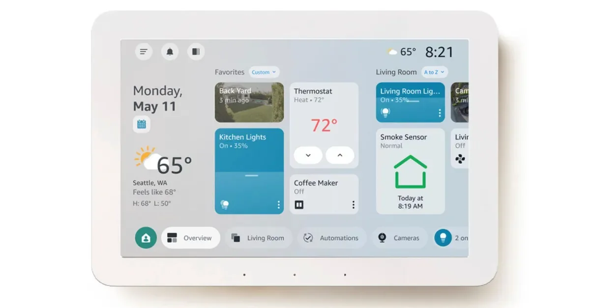 Echo Hub gets a fully customizable home screen and Ring AI search