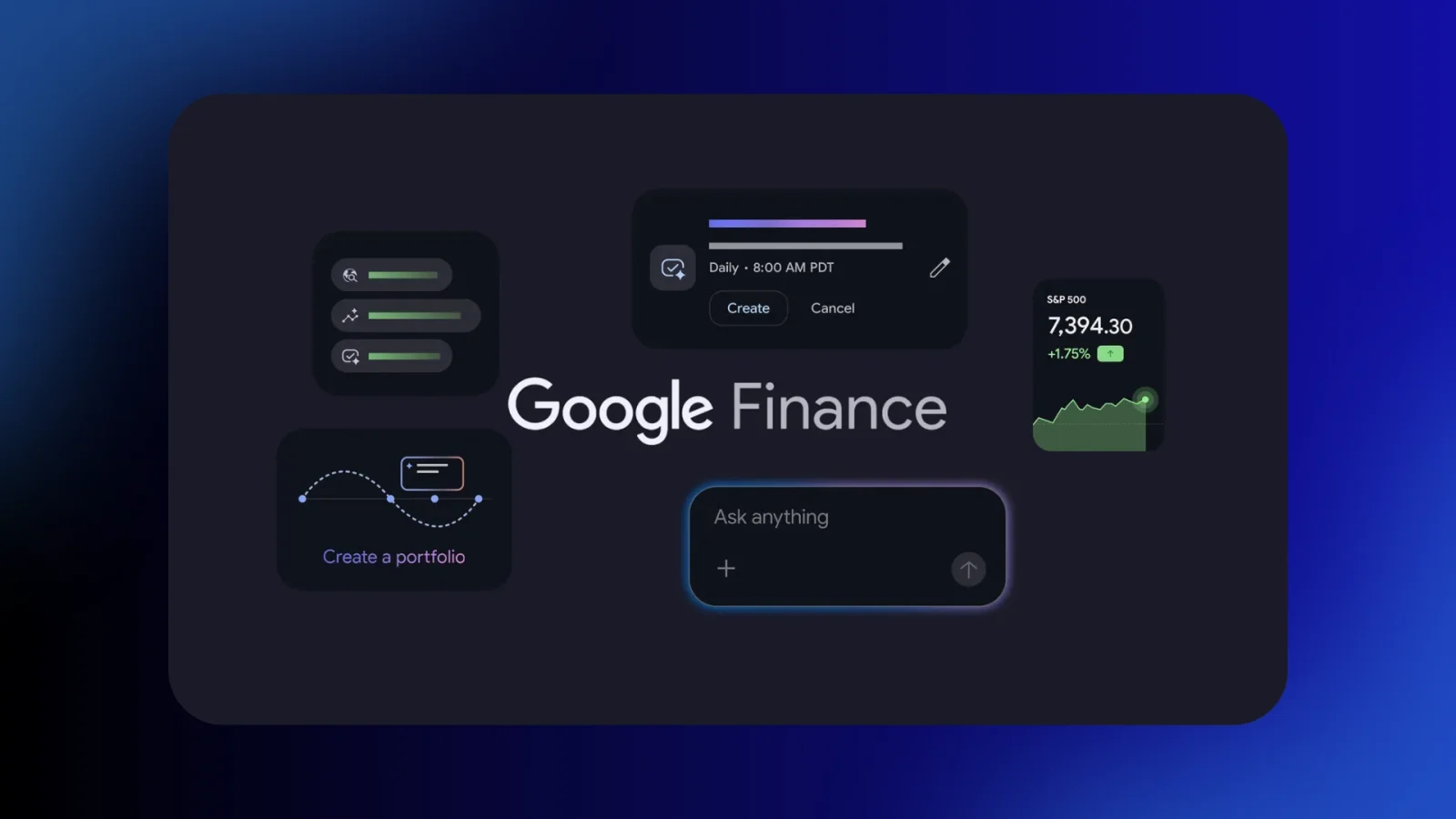 Google Finance goes live with AI-powered portfolios and Android app