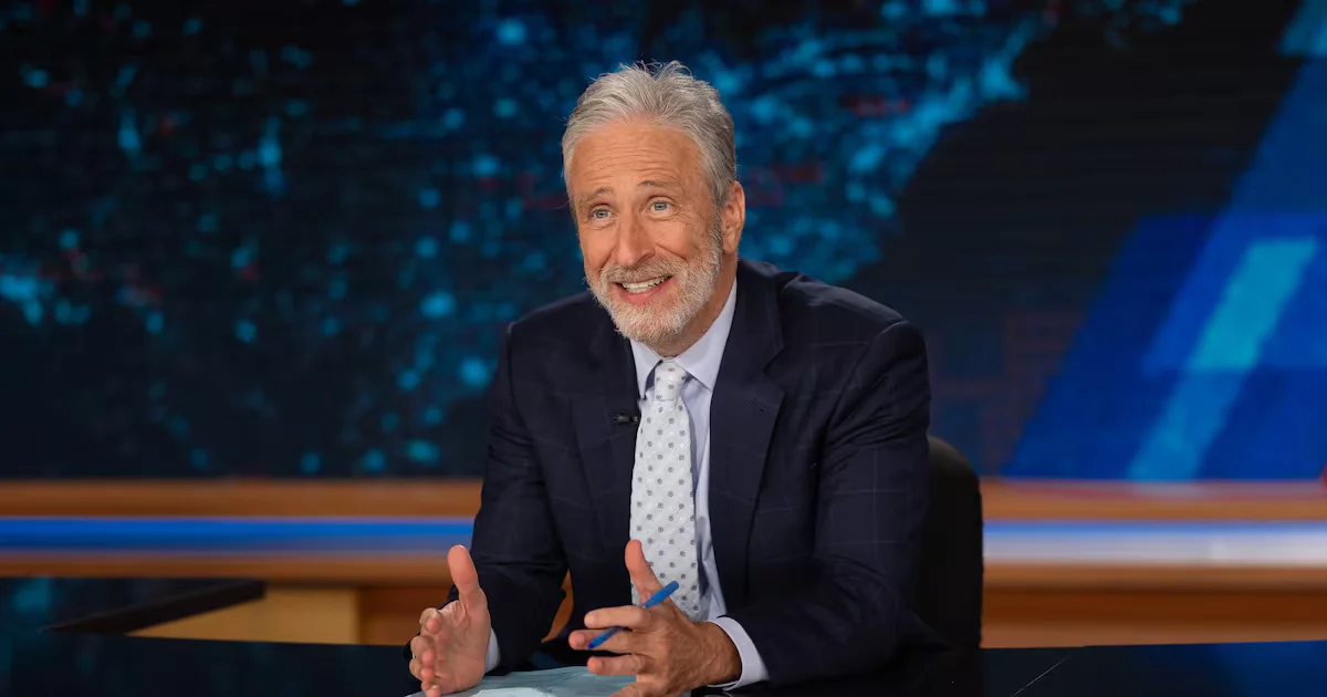Jon Stewart Forecasts a Joyful Noise Once Trump Is Gone