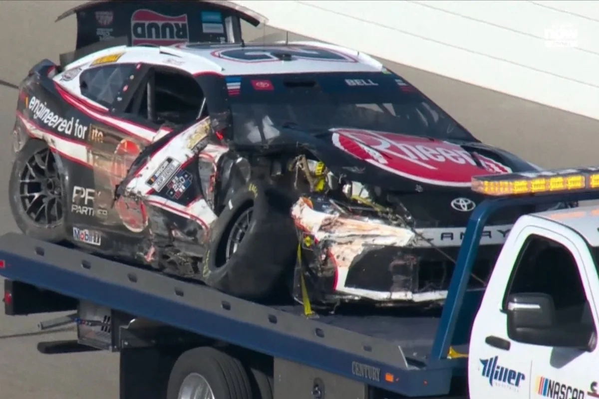 Bell’s Michigan crash marks NextGen era’s toughest hit, yet he’s cleared to race