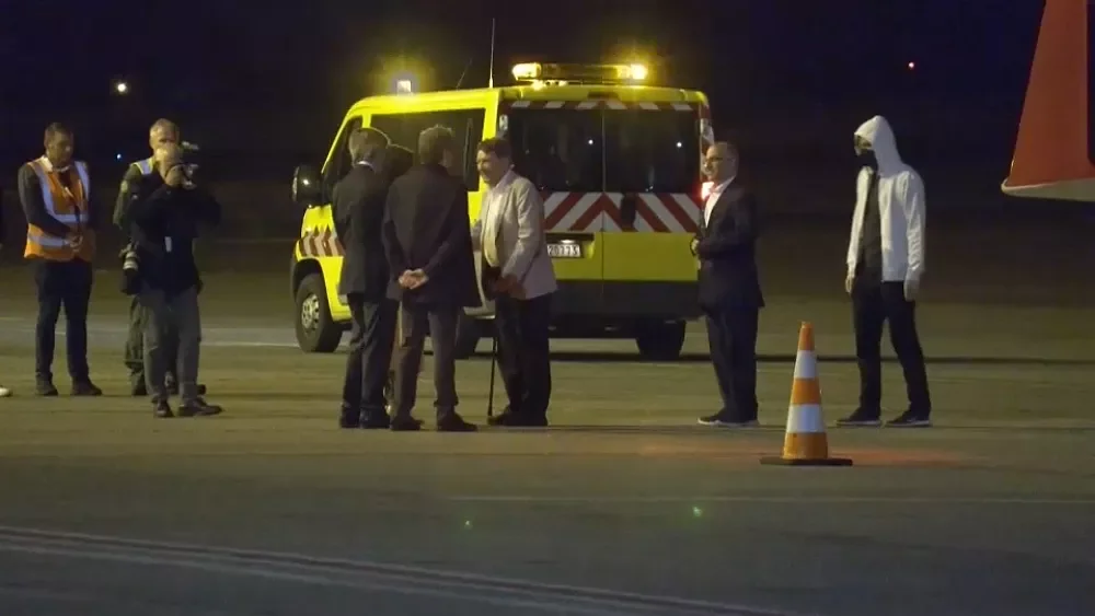 European prisoners freed by Iran.