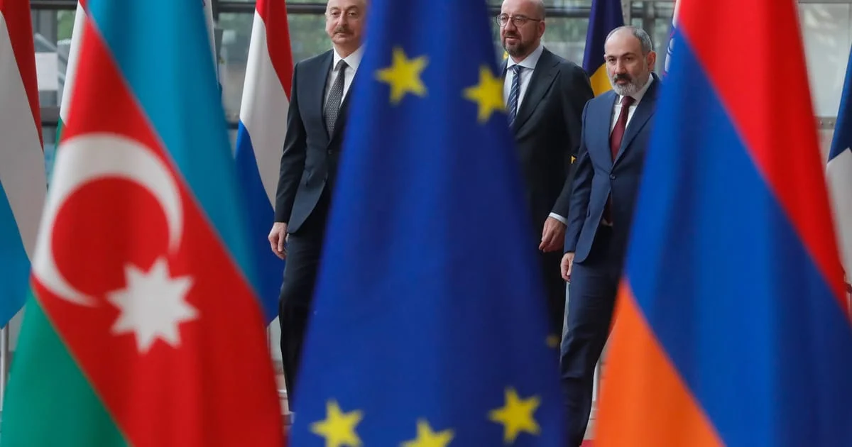 EU to facilitate Armenia-Azerbaijan peace talks in Brussels.