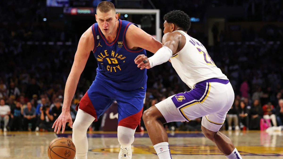 Nuggets poised for Western Conference Finals sweep against Lakers in Game 4.