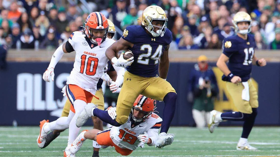 Seahawks stay put, land Notre Dame RB Jadarian Price at No. 32