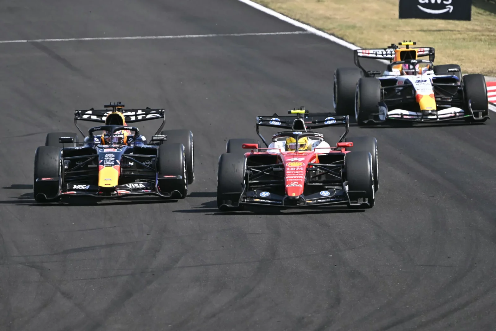 Verstappen blindsides Hamilton in Hungary as Norris clinches first 2026 win