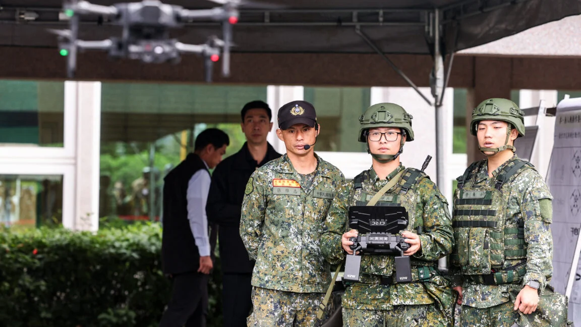 Taiwan bets on a drone surge to deter China and fuel exports
