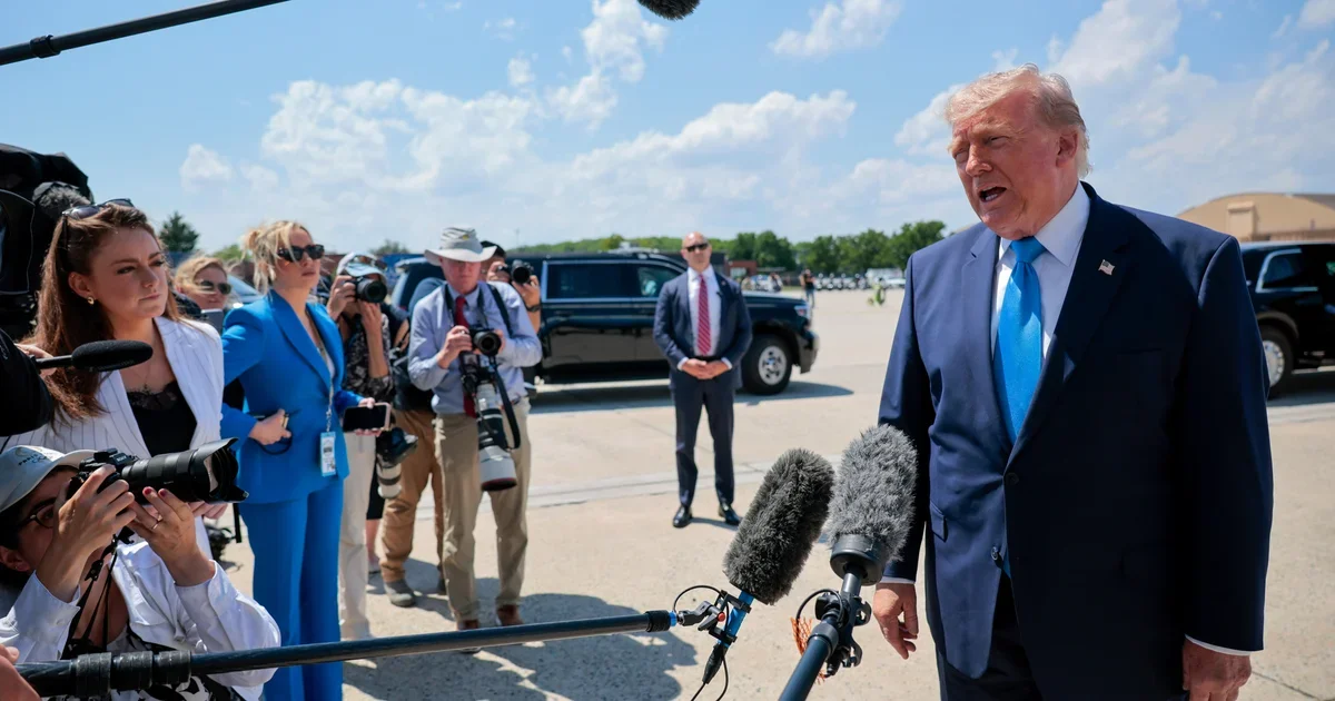 Trump says he allowed the DOJ's $1.7B anti-weaponization fund to move forward