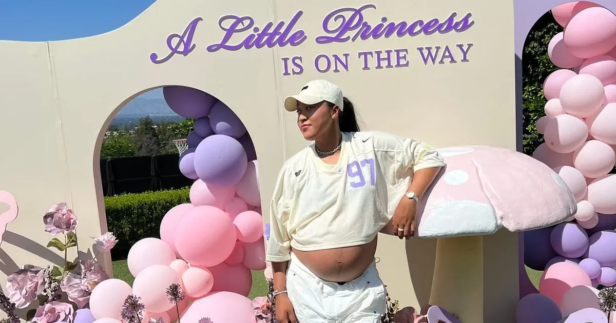 Naomi Osaka and Cordae share baby's gender with fans.