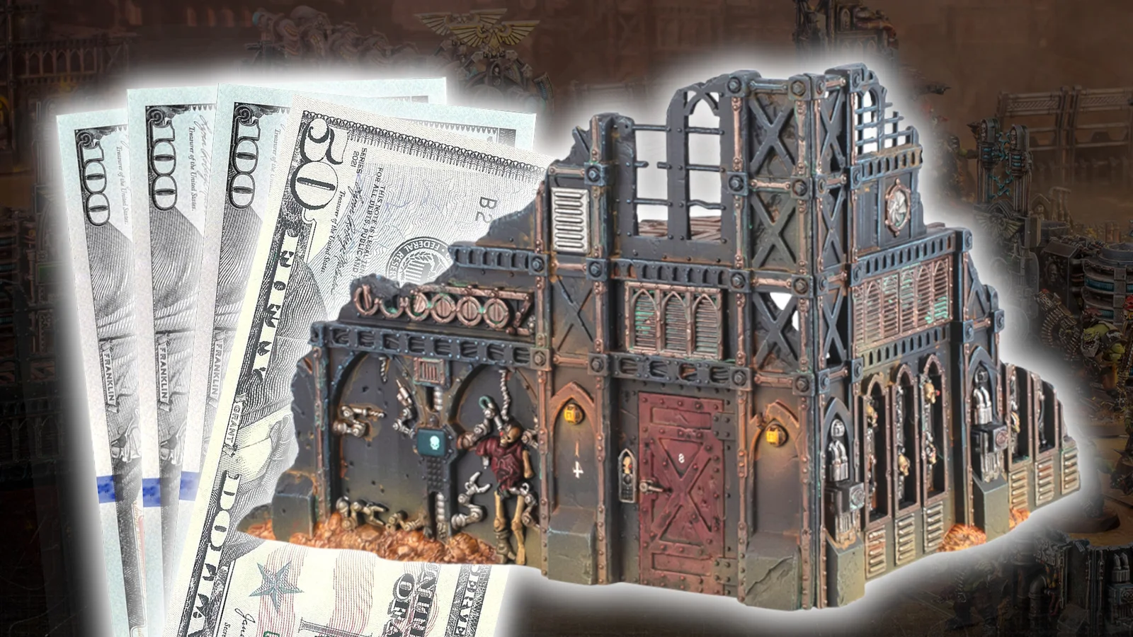 GW unveils pre-painted 40k terrain box priced at about $340