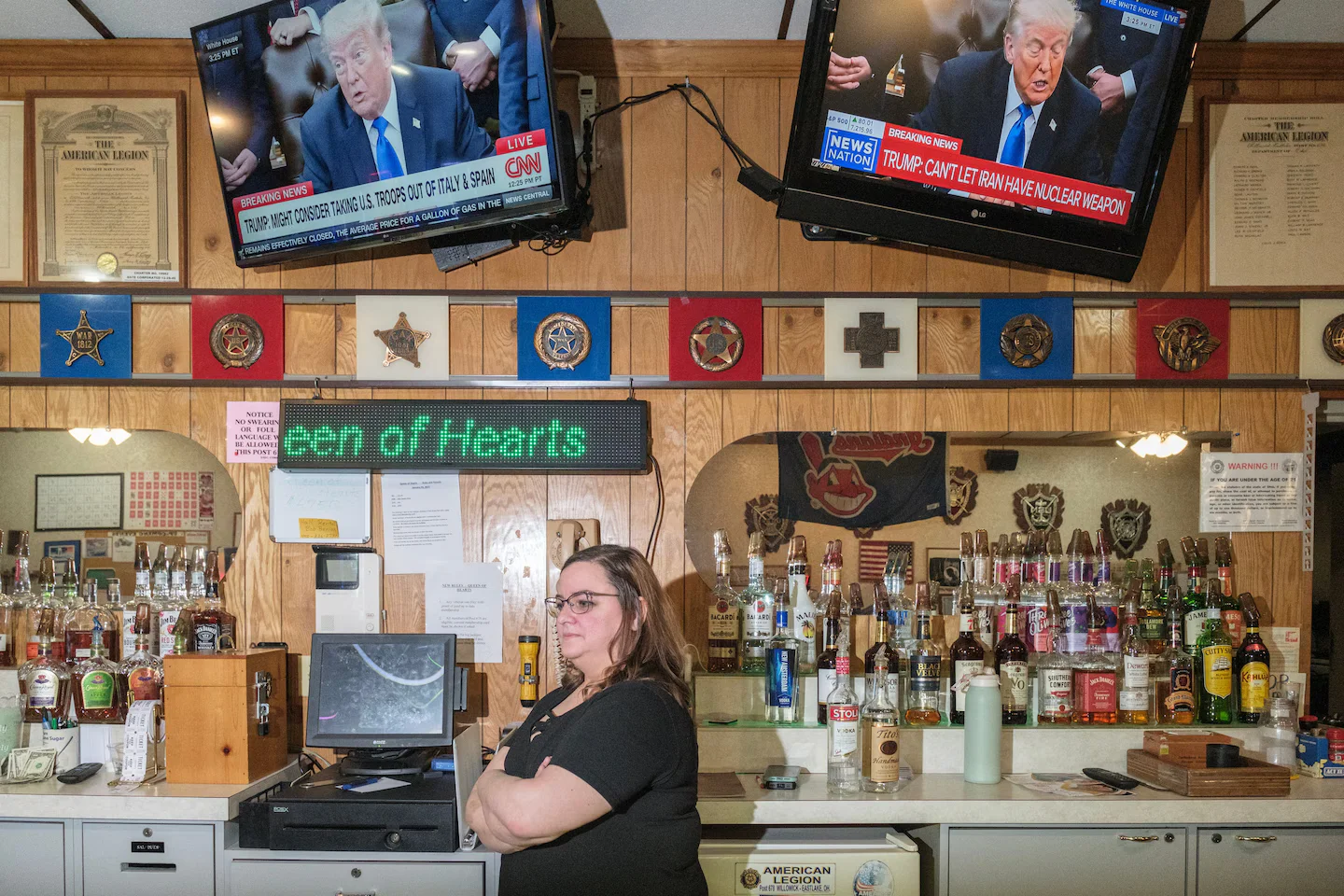 Economic strain dents Trump support among white, non-college voters